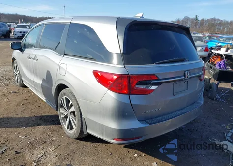 2022 Honda Odyssey Touring из США, поврежденный, VIN 5FNRL6H89NB025841
